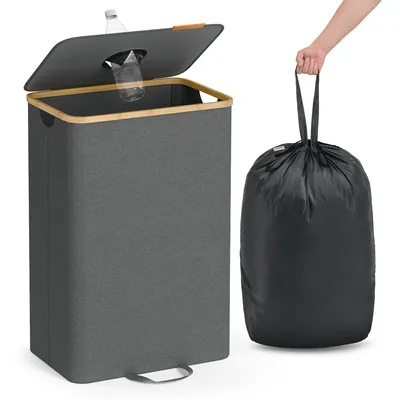 Produktbild von SONGMICS Pfandflaschen-Sammelbehälter, 95 L Flaschensammler Leergut, Recycling