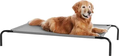 Produktbild von Hundekühlmatratze grau - Maß L 130 x 80 x 19 cm - Hochgestellt
