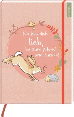 Produktbild von myNOTES Papeterie: Weißt du eigentlich, wie lieb ich dich hab? Notizbuch A4
