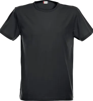 Produktbild von Clique Herren T-Shirt aus Baumwolle mit Elasthan, enzymbehandelt, Stretch-Passform