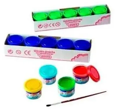 Obrázok produktu pre Školská sada kvašov 5 nádobiek 35 ml - tmavomodrá jovi