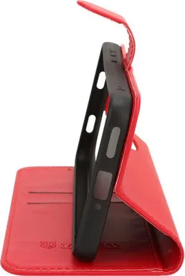 Imagen del producto de Funda protectora tipo libro para el teléfono Redmi Note 15 Pro 5G, color rojo