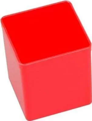 Produktbild von Allit EuroPlus Insert 63/1 Ablageschale Quadratisch Polystyrol Rot (456305)
