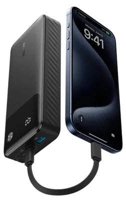 Produktbild von Anker Powerbank, Schwarz, USB-C, USB-A, 10.000 mAh