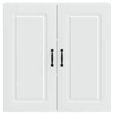 Obrázok produktu pre Kúpeľňový skrinka pod umývadlo – Biela, drevo – 80 x 31 x 80 cm