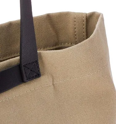Produktbild von Damen Einkaufstasche Canvas L Schwarz