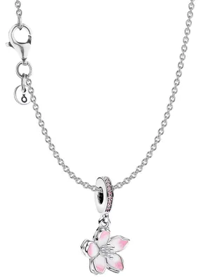 Immagine prodotto di Pandora 68304 Collana da donna in argento con fiori di ciliegio