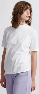 Immagine prodotto di ICHI IHRANIA: T-shirt da donna a maniche corte, modello con colletto alla coreana, vestibilità regular