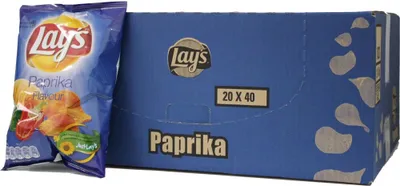 Produktbild von Lay's - Chips Paprika Bag 40gr | 20 Teile