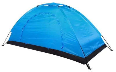 Produktbild von Außenzelt, wasserdicht – Kuppelzelt – Für eine Person – Für alle Jahreszeiten – Zum Wandern – Ultraleicht mit Vorraum – Campingzelt