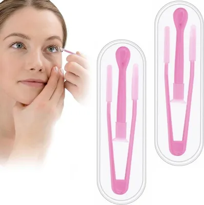 Productafbeelding van Contactlenzen Inzethulp Set - Pincet, Contactlenszuiger & Verwijderaar met Opbergetui