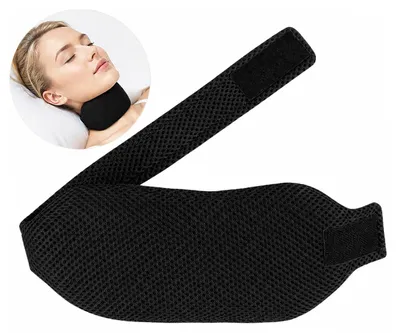 Obrázek produktu pro INF Protizáchrapový čelistní pás z prodyšné síťoviny elastický 30-40cm