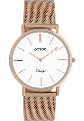 Obrázek produktu pro Oozoo - Dámské hodinky - C9918 - Růžové zlato bílé