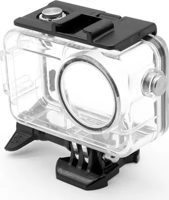 Produktbild von Wasserdichtes Action-Kamera-Gehaeuse fuer DJI Osmo Action 3/4, IP68 wasserdicht, hohe Lichtdurchlaessigkeit, PC 316 Edelstahl, gehaertetes Glas, staubdicht, sturzfest, druckbestaendig, unterstuetzt 60 m unter Wasser
