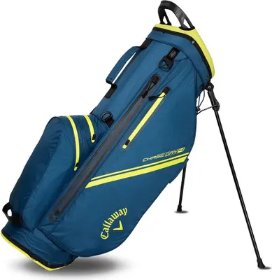 Image de Sac trépied Callaway Chase Dry bleu marine et jaune 2025