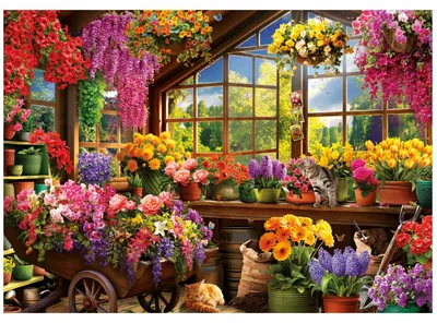 Produktbild von Educa Garden Cabin Puzzle 1500 Stücke Mehrfarbig  Kinder Mehrfarbig One Size