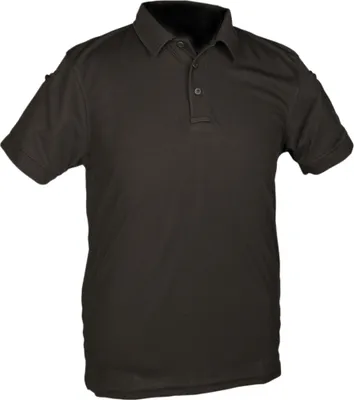 Produktbild von Mil-Tec Tactical Poloshirt, Quick Dry, schwarz