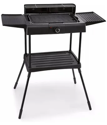 Produktbild von Elektrogrill auf füßen 2000w schwarz Kitchen chef KSBBQ1703