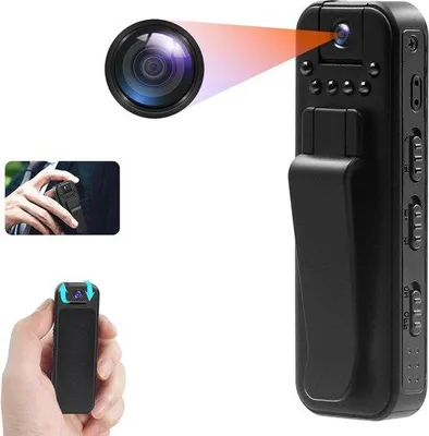 Obrázok produktu pre Bezpečnostná kamera s otočným uhlom 180°, rozlíšením 1080p HD a nočným videním pre šport