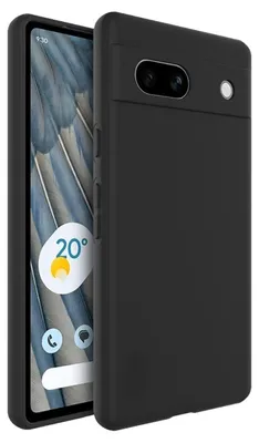 Produktbild von Für Google Pixel 8a Silikon TPU Schutz Handy Hülle Tasche Case Cover Schwarz