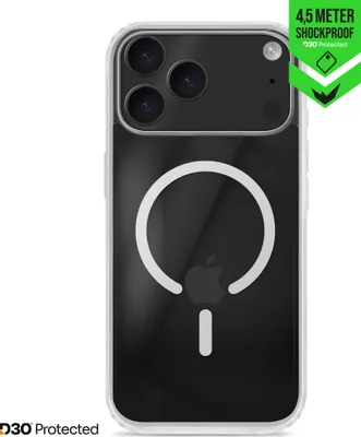 Imagen del producto de Funda Striker X-Core - D3O Xtreme Impact Mag Case PRO - Transparente - para Apple iPhone 17 Pro Max/18 Pro Max