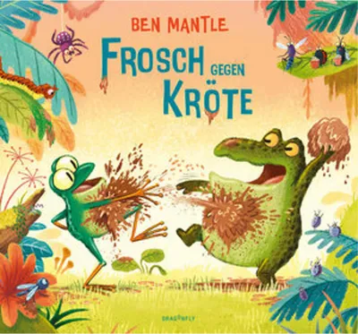 Image de Frosch gegen Kröte