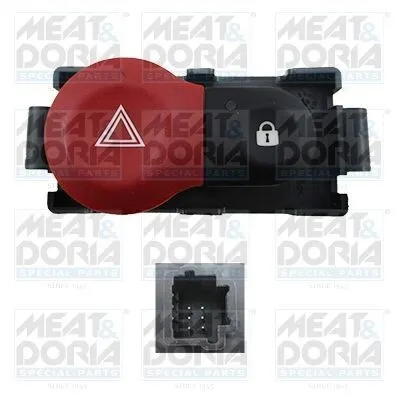 Immagine prodotto di Interruttore lampeggiante di emergenza MEAT & DORIA 23647