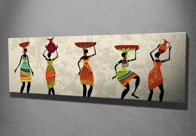 Obrázok produktu pre Wallity, PC040- SYM1244, Farebné, Maľba na plátne, 30 x 80 cm, 100% plátno