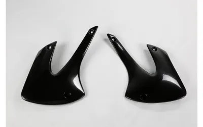 Produktbild von Ufo Kawasaki Kx 85 01-13 Kühlerverkleidungen Schwarz Schwarz One Size