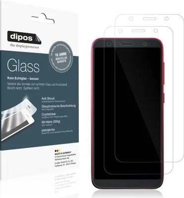 Obrázok produktu pre 1x ochranná fólia pre Asus ZenFone Live (L2) SD425 - Anti-Shock 9H Film dipos Glass Plastic Glass