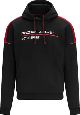 Produktbild von Porsche Motorsport Kapuzenpullover "Logo" - schwarz