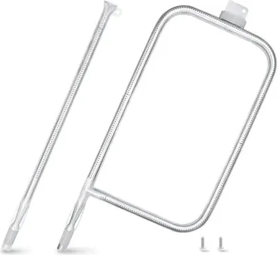 Produktbild von 65032 Edelstahl Brenner Rohr für Weber Q300,Q320,Q3000,Q3200 Series Gasgrills,Brenner Tube für Weber 404341 424001 426001 57060001 57067001 Modellnummer,Brenner Ersatzteil 60036 13122 80385 80387