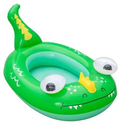 Produktbild von Bestway 34213 - Kinder-Schlauchboot Wasserfreund - 90 x 58 x 36 cm - Drache (Grün)