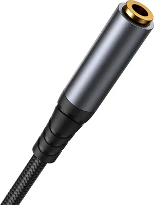 Obrázek produktu pro Joyroom Stereo Audio Kabel Aux 3,5 Mm Mini Jack (Samec) - Mini Jack (Samice) 1,2 M Černý (Sy-A09)