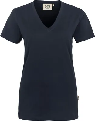 Produktbild von HAKRO V-T-Shirt Classic Damen #126 Gr. 2XL tinte