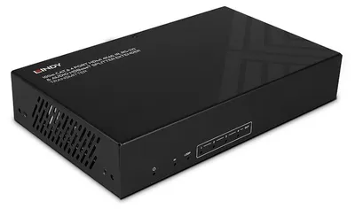 Obrázek produktu pro Lindy 38355, HDMI, HDMI, 3,5 mm, 3840 x 2160 px, Černá, Kov
