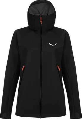 Produktbild von Skitourenjacke Sella Durastretch (Damen) – Salewa, Farbe:0910 black out melange, Größe:IT 42 / DE 36