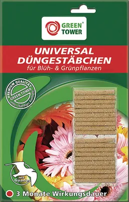 Produktbild von GREEN TOWER GT Universal Düngestäbchen DuengestÄbchen 20stk Auf Karte