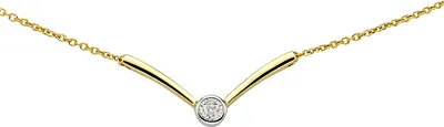 Produktbild von Diamonds by Ellen K. Halskette Gold 375 mit Brillant 0,03ct.