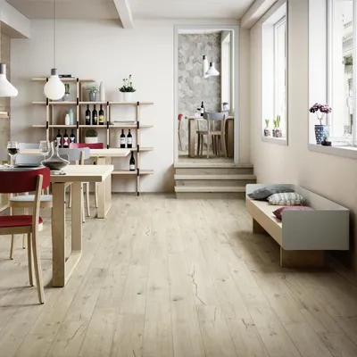 Produktbild von CASA39 Fliesen Holzoptik Weiss 20x120 cm Ragno Woodtale
