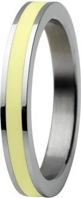 Image de Skagen Bague Femme Argent/Jaune JRSY036, Taille de la bague:50 (15.9) SS5 M28