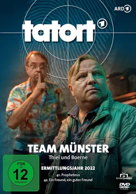 Produktbild von Tatort - Team Münster (Thiel & Boerne) - Ermittlungsjahr 2022 (41. Propheteus / 42. Ein Freund, ein guter Freund)