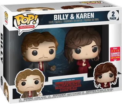 Produktbild von Stranger Things - Billy and Karen  2018 Summer Convention Limited Edition - Funko Pop! - Vinyl Figur