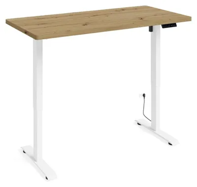 Immagine prodotto di Scrivania Ergo, effetto legno e bianco, 70 cm