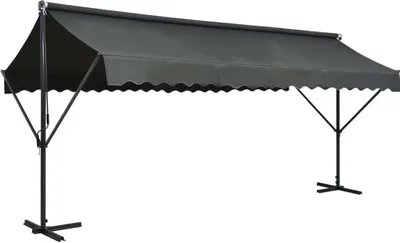 Produktbild von Freistehende Markise 500x300 cm Anthrazit