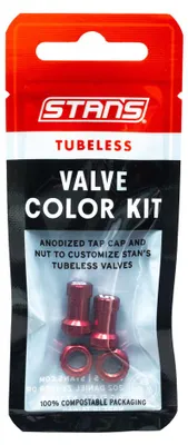 Imagen del producto de Tapa de válvula "Tubeless Valve Color" de STAN'S