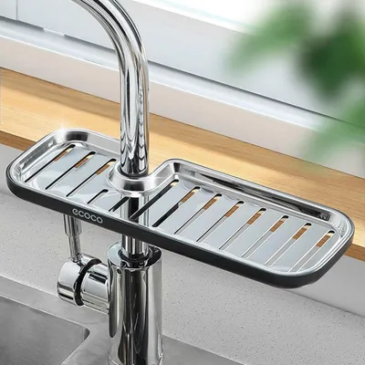 Produktbild von Duschregal ohne Bohren Grau/Schwarz ABS/Edelstahl
