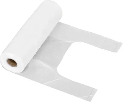 Zdjęcie produktu dla Worki Reklamówki Zrywki Perbax 101 5kg 43x35 Na Rolce - 100 szt