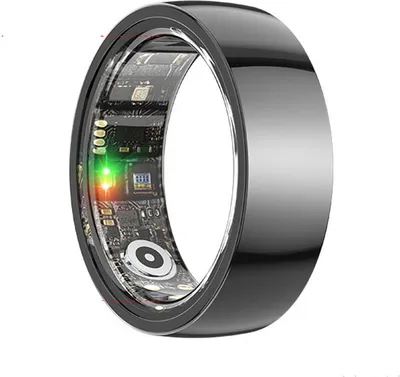Produktbild von INF Smart Ring R1000 – Schlafmonitor, Bluetooth 5.0, Blutsauerstoffmonitor Schwarz 10