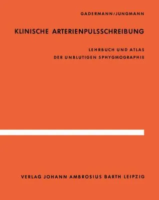 Produktbild von Klinische Arterienpulsschreibung